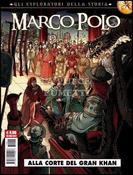 COSMO SERIE ROSSA #    56 - GLI ESPLORATORI DELLA STORIA 1 - MARCO POLO: ALLA CORTE DEL GRAN KHAN